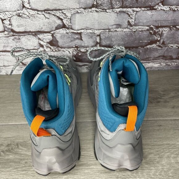 COPY - COPY - Hoka One Anacapa Mid GTX Gray Blue Hiking Boots 1122018-SBCRL Men… - Picture 9 of 16